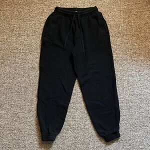aerie Black Jogger Sweatpants XS Short